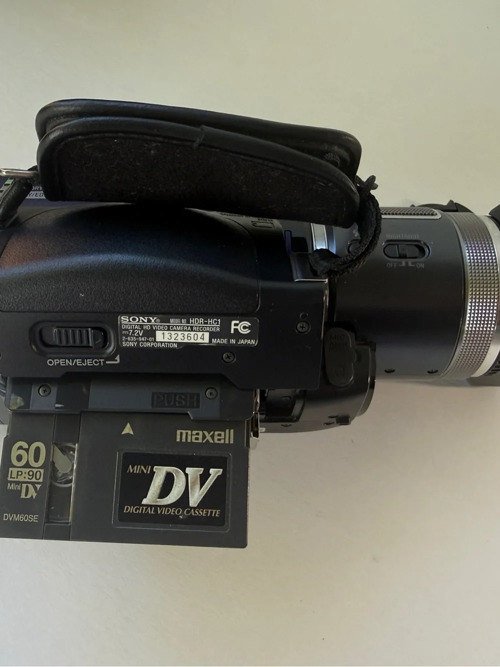 Sony hdr hc1